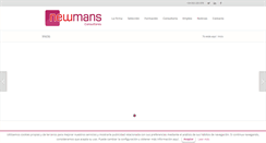Desktop Screenshot of newmans.es