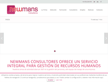 Tablet Screenshot of newmans.es